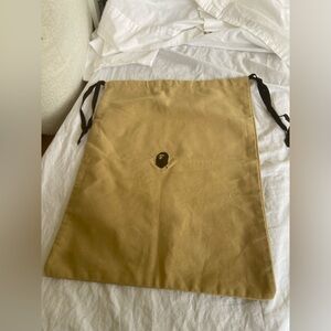 Bape Beige Color Ape Head Dust Bag